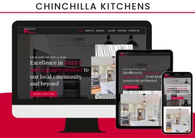 Chinchilla Kitchens Website Design