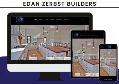 Edan Zerbst Builders Website Design