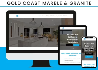 Gold Coast Marble and Granite Website Design