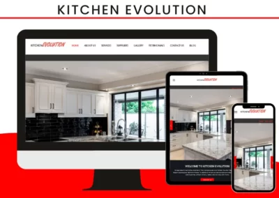 Kitchen Evolution Website Design