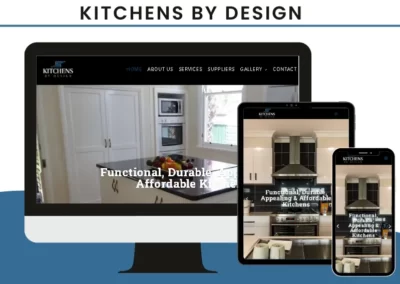 Kitchens by Design Website Design