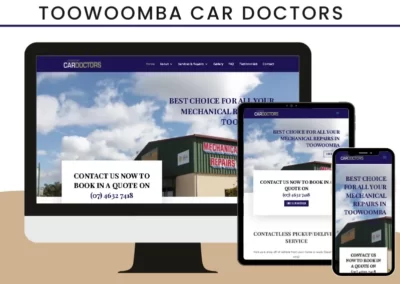 Toowoomba Car Doctors Website Design